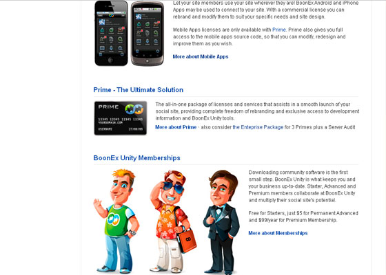 BoonEx Mobile Apps