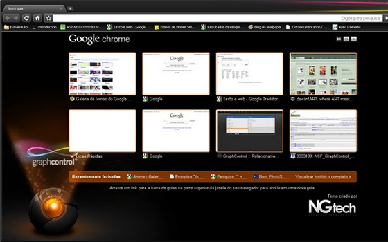 Latest Google Chrome Themes
