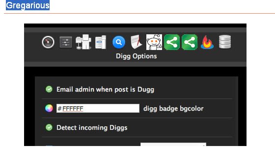 Wordpress social bookmarking plug-ins