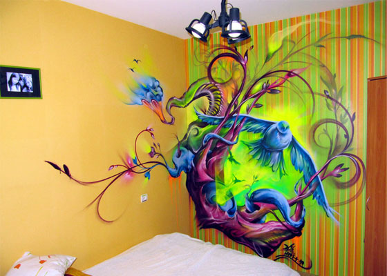 Beautiful Collection of Free Hand Graffiti Art