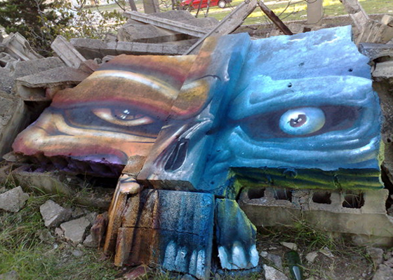 Beautiful Collection of Free Hand Graffiti Art