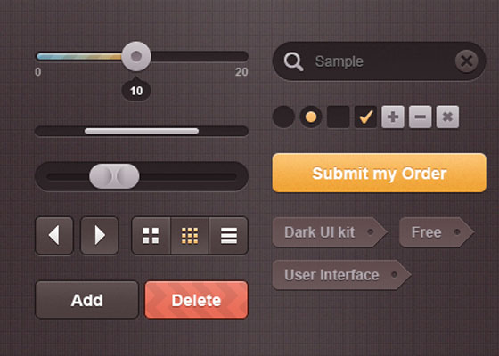 Breezy-Dark-UI-Kit