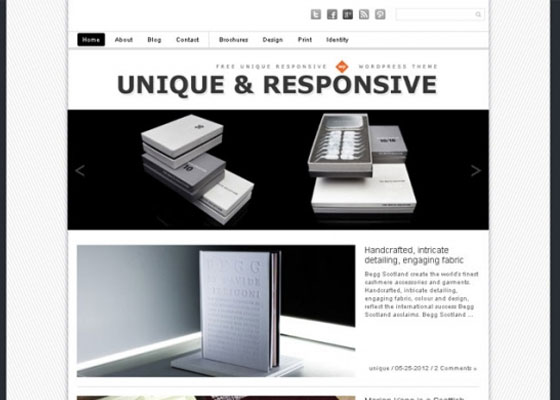 Unique Theme Responsive