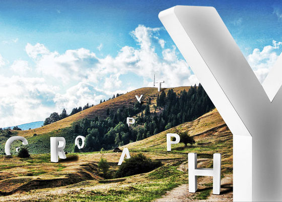 Typography-on-a-Hill