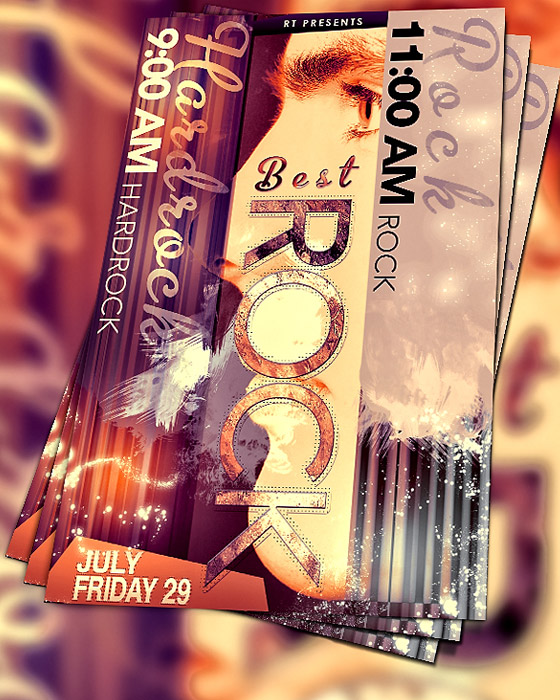 BESTROCK Flyer Template